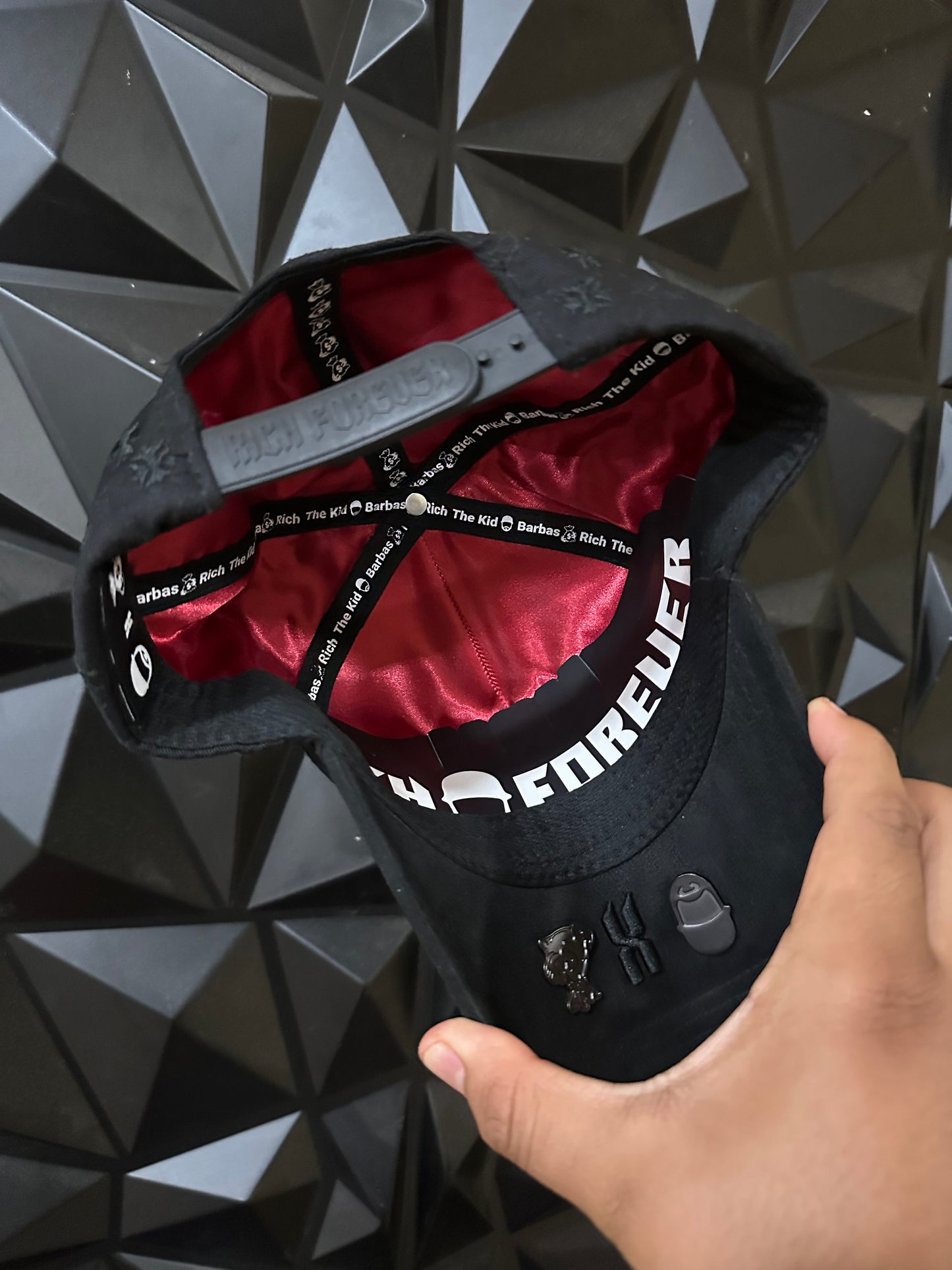 Barbas Hats Chrome black