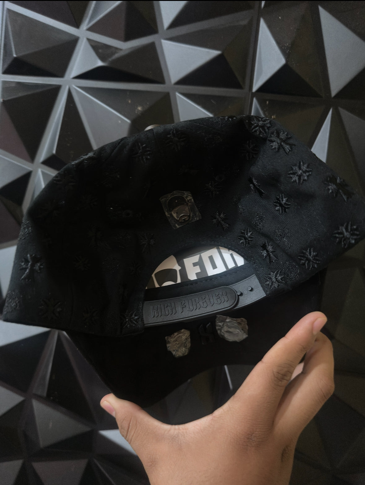 Barbas Hats Chrome black