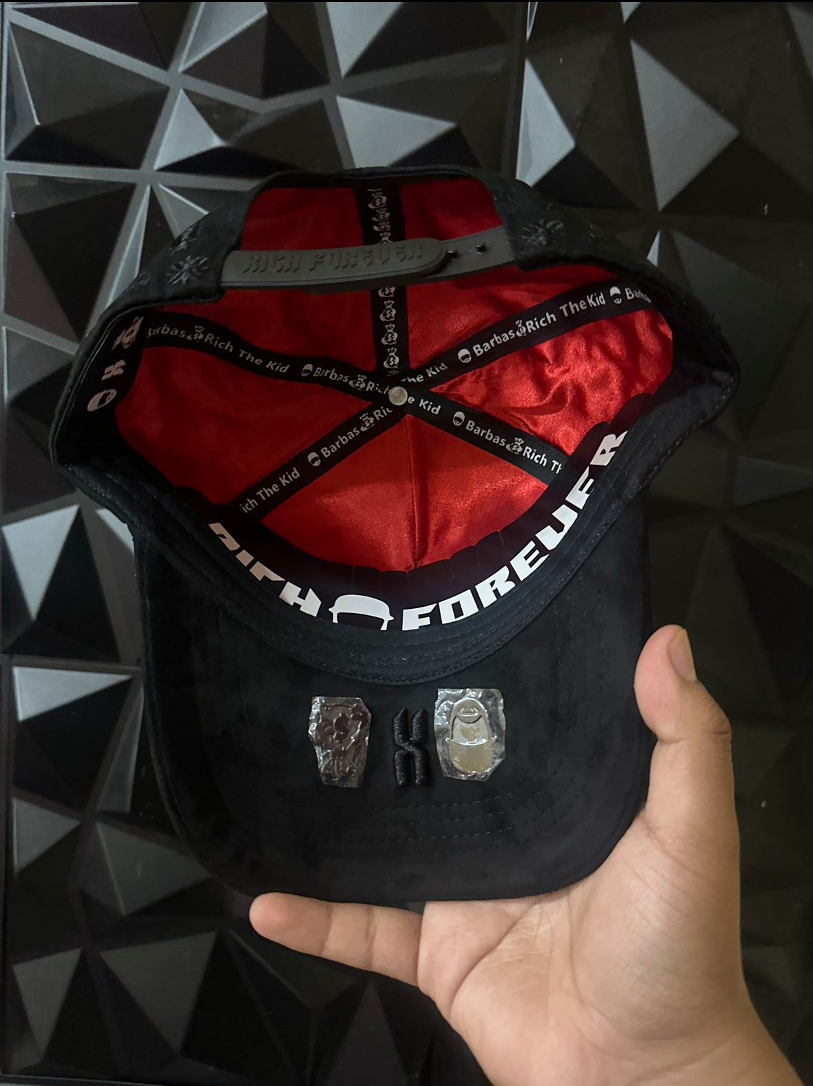 Barbas Hats Chrome black