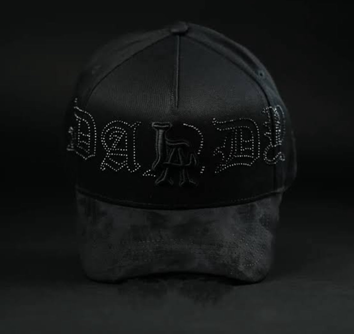 Dandy Hats crystals black